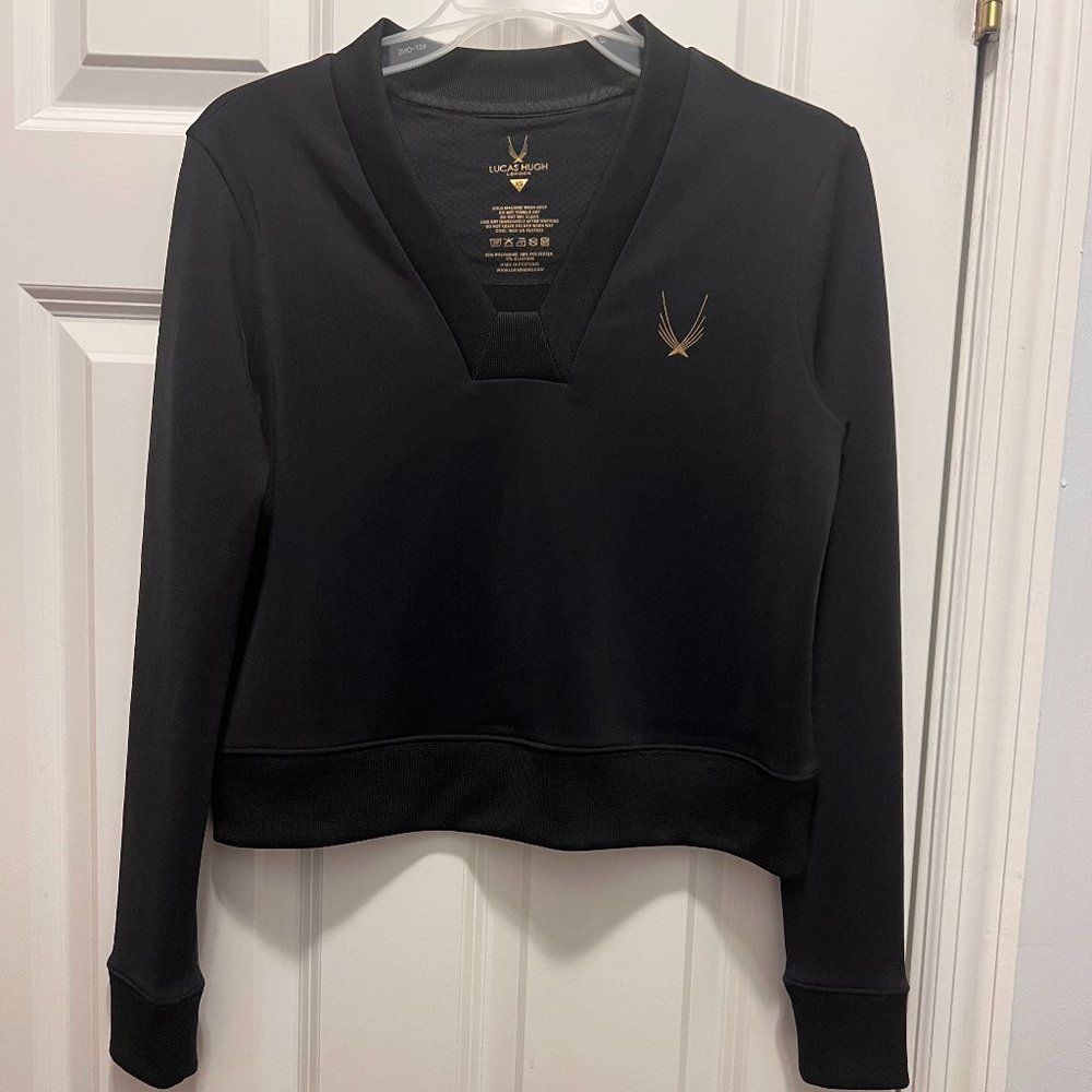 Lucas Hugh London NWOT black Sweatshirt XS
